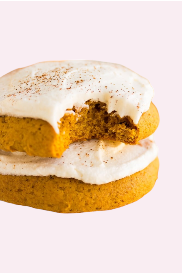 Iced Pumpkin Cookies