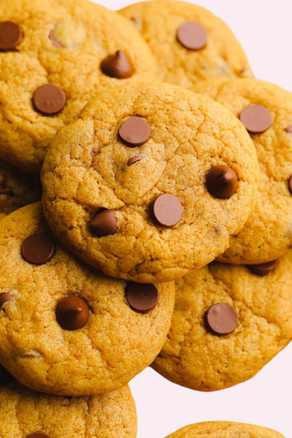 Pumpkin Chocolate Chips Cookies